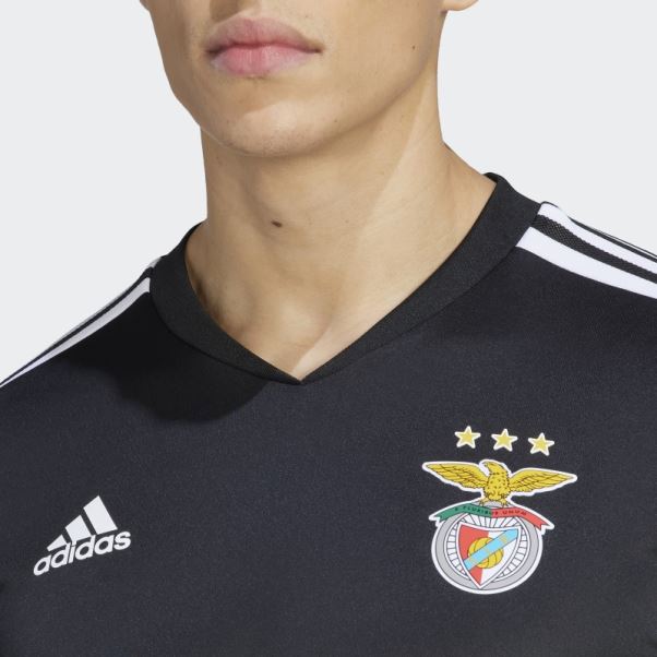 Maillot D'entrainement Benfica Condivo Noir Adidas
