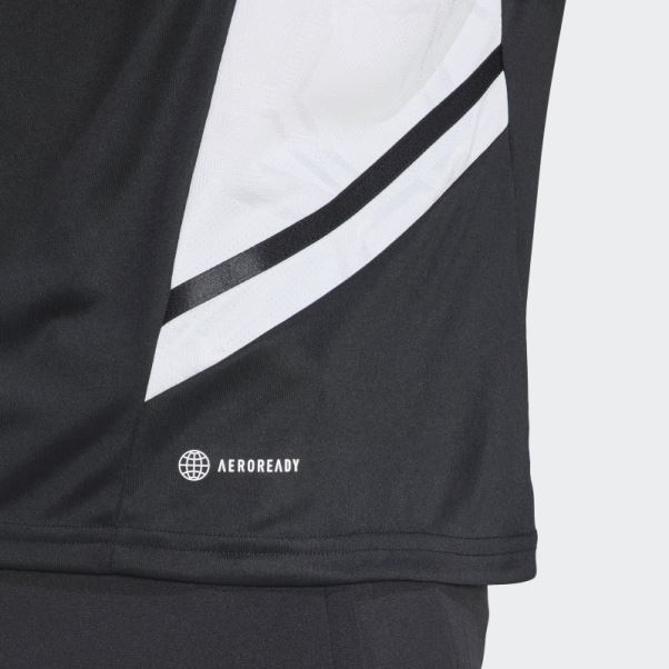 Maillot D'entrainement Benfica Condivo Noir Adidas