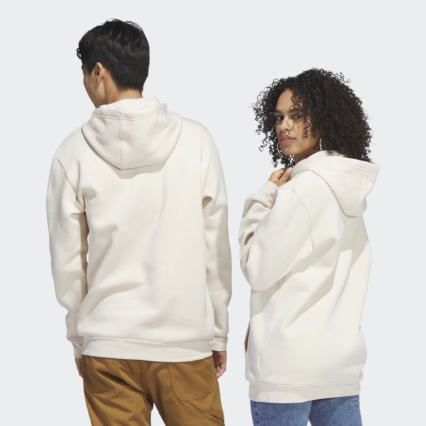 Sweat à Capuche Graphique Adidas Los Angeles Blanc (non Genré)