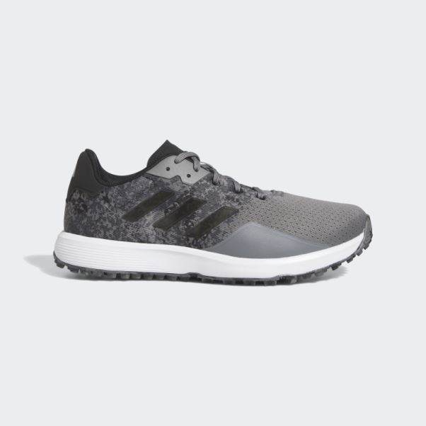 S2g Sl Chaussures De Golf Larges Gris Adidas