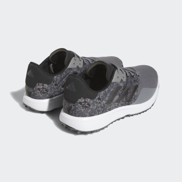 S2g Sl Chaussures De Golf Larges Gris Adidas