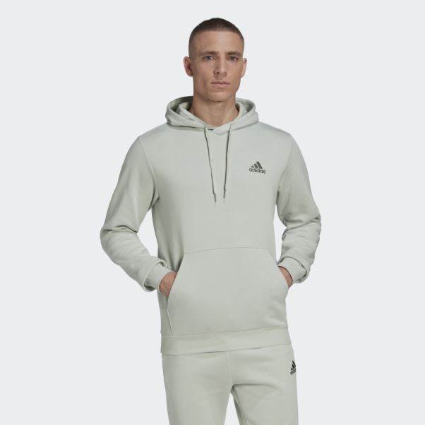 Sweat à Capuche Essentials Adidas Vert