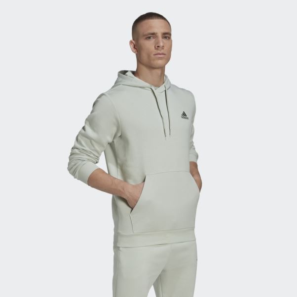 Sweat à Capuche Essentials Adidas Vert