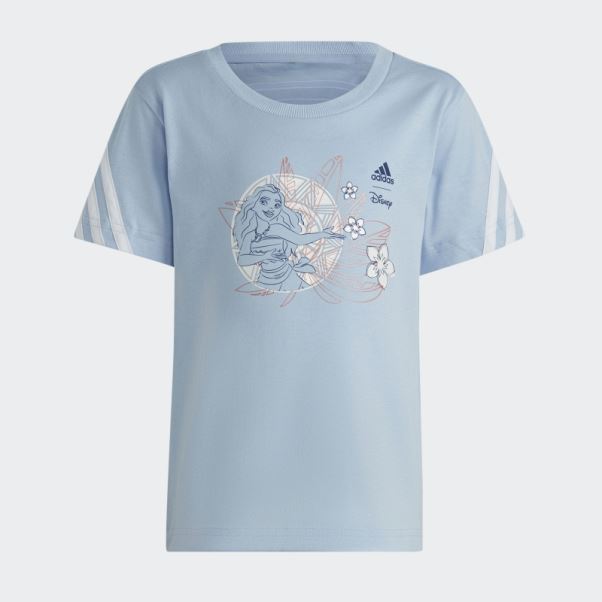 T-shirt Adidas Disney Moana Bleu Aube