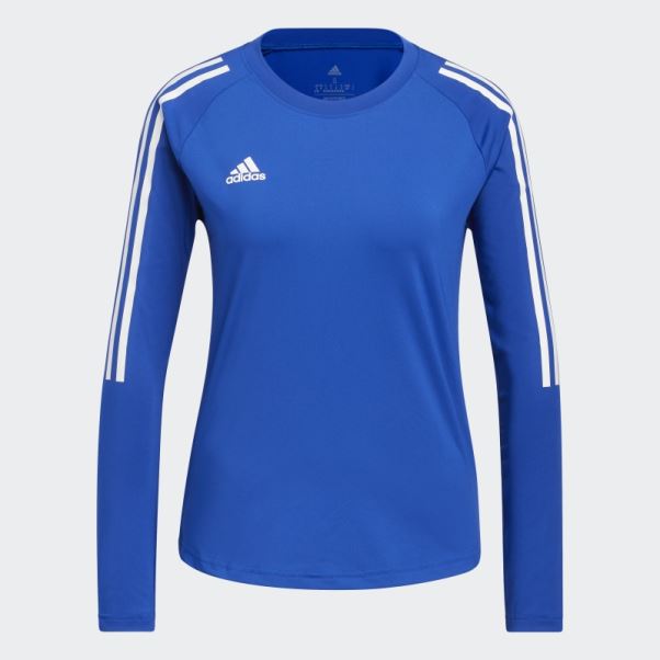 Adidas Maillot Manches Longues Hilo Bleu Royal