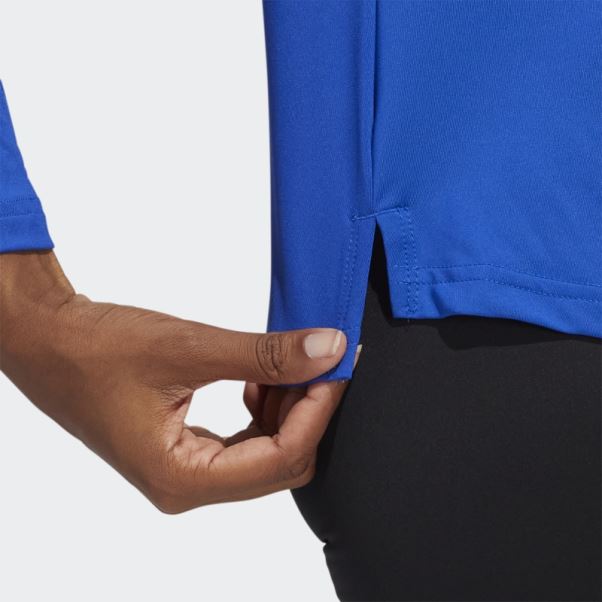 Adidas Maillot Manches Longues Hilo Bleu Royal