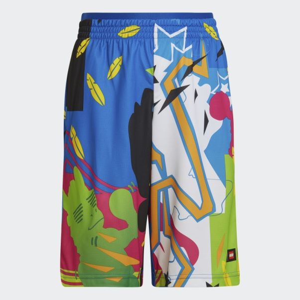 Short Adidas X Lego Vidiyo Bleu