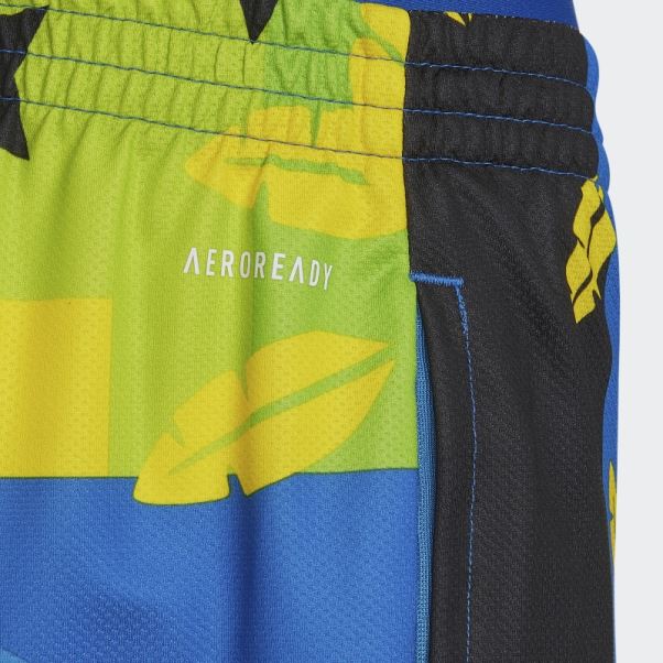 Short Adidas X Lego Vidiyo Bleu