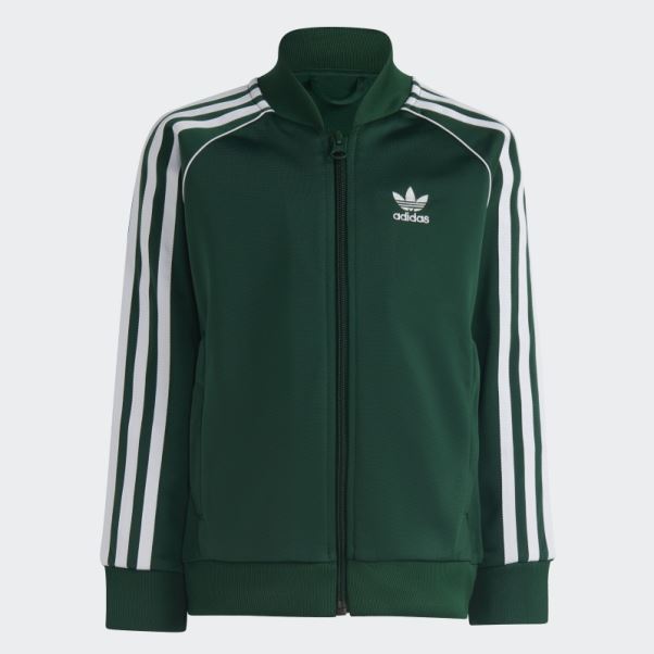 Survetement Adidas Adicolor Sst Vert Fonce