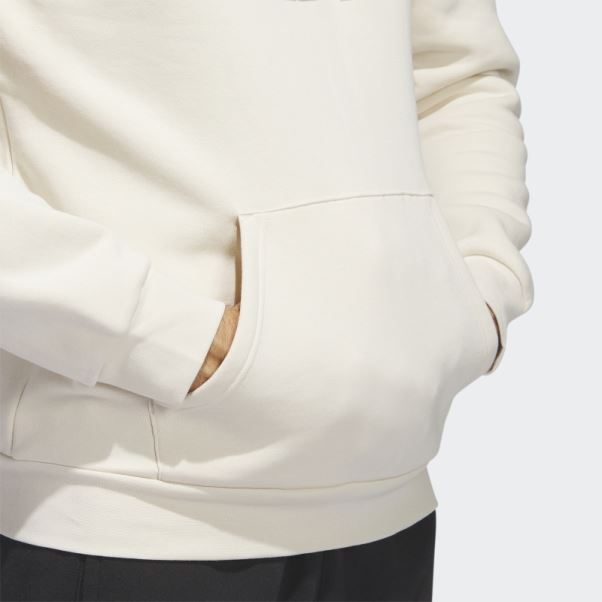Sweat à Capuche Graphique Adidas Nyc Blanc