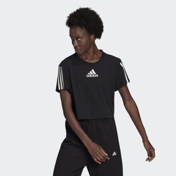 Aeroready Made For Training T-shirt De Sport Noir Adidas