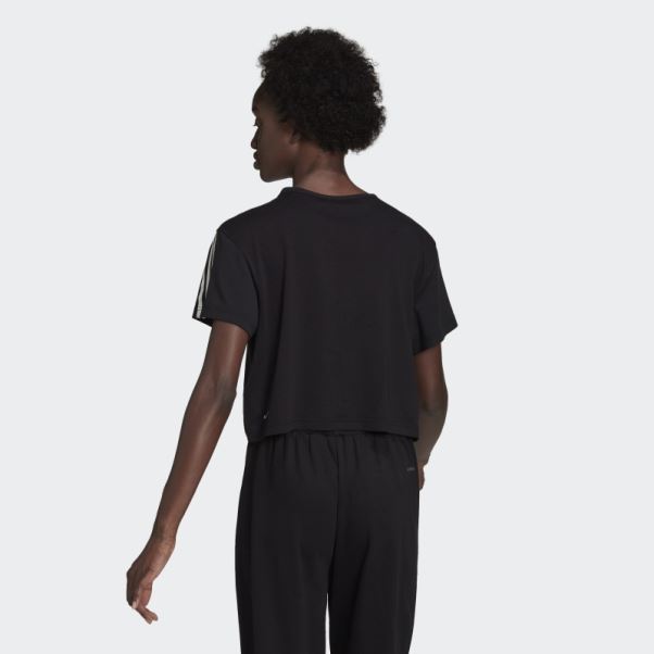 Aeroready Made For Training T-shirt De Sport Noir Adidas