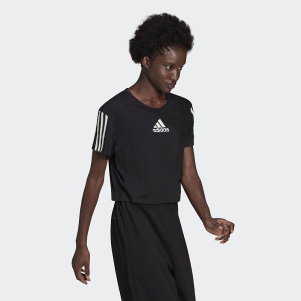 Aeroready Made For Training T-shirt De Sport Noir Adidas