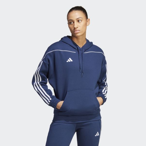 Sweat à Capuche Tiro 23 League Bleu Marine Adidas Mode