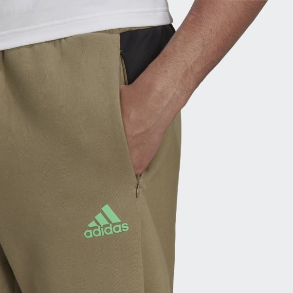 Adidas Z.n.e. Bas De Survêtement Sportswear Orbit Green Hot