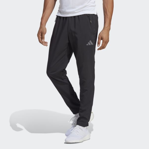 Pantalon D'entraînement Saisonnier Train Essentials Noir Adidas