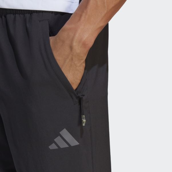 Pantalon D'entraînement Saisonnier Train Essentials Noir Adidas