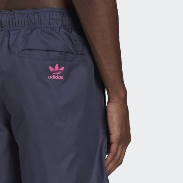 Short De Bain Adidas Originals X Kevin Lyons Bleu Marine Fashion