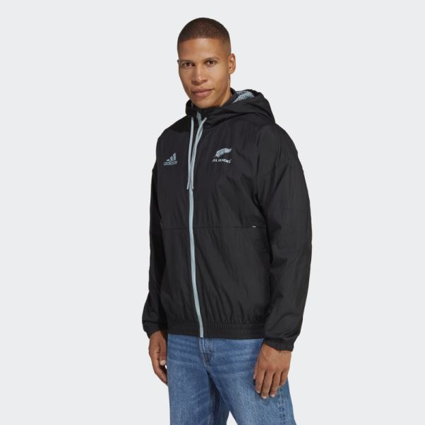Veste Supporters Rugby All Blacks Adidas Noir