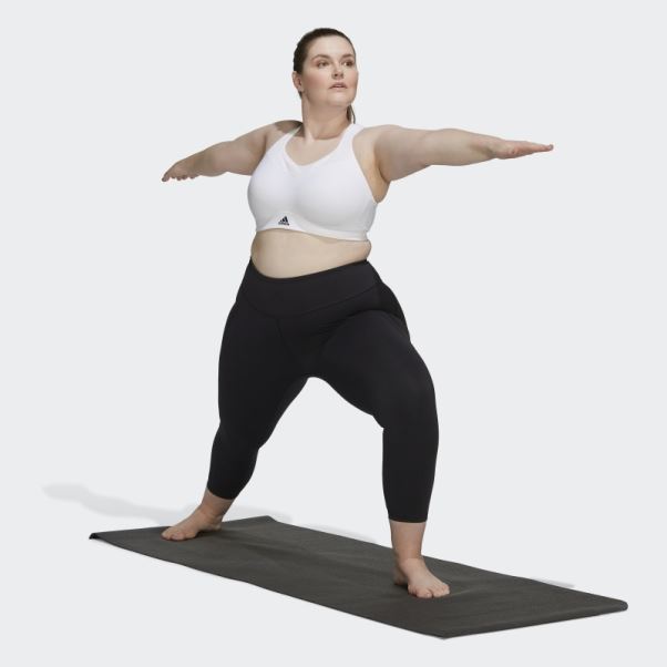 Legging Adidas Yoga Studio 7/8 Noir (grande Taille) Chaud