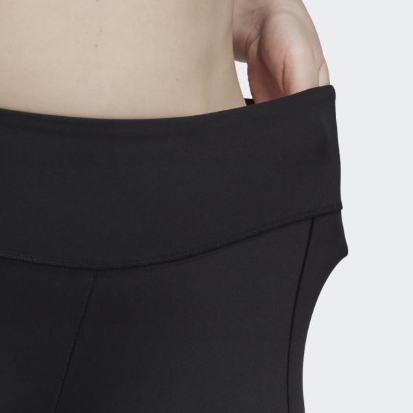 Legging Adidas Yoga Studio 7/8 Noir (grande Taille) Chaud