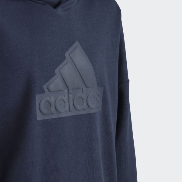 Future Icons Logo Sweat à Capuche Encre Adidas
