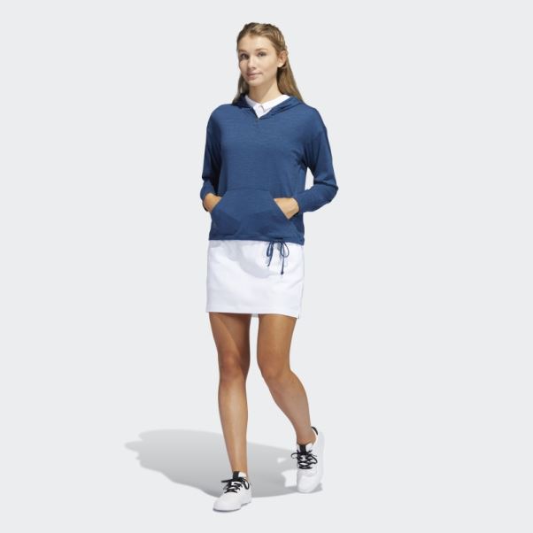 Sweat à Capuche Flammé Bleu Marine Adidas