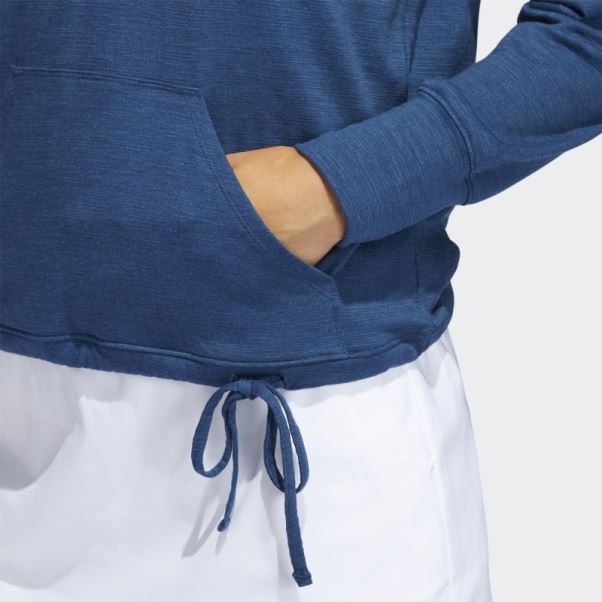Sweat à Capuche Flammé Bleu Marine Adidas