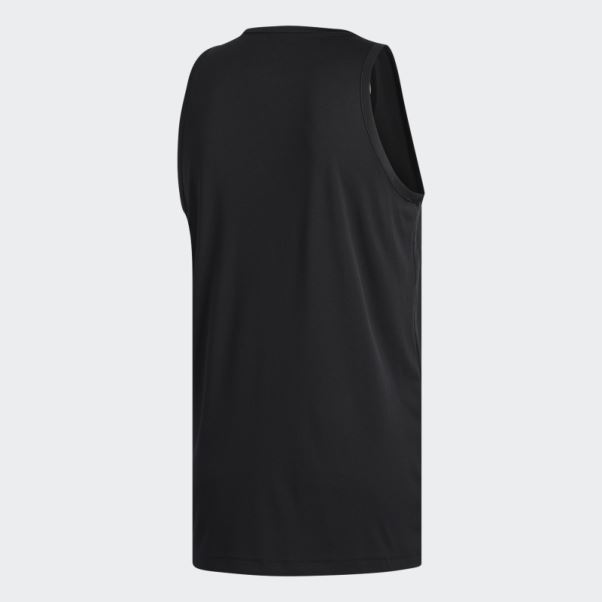 Adidas Débardeur Chiné Noir