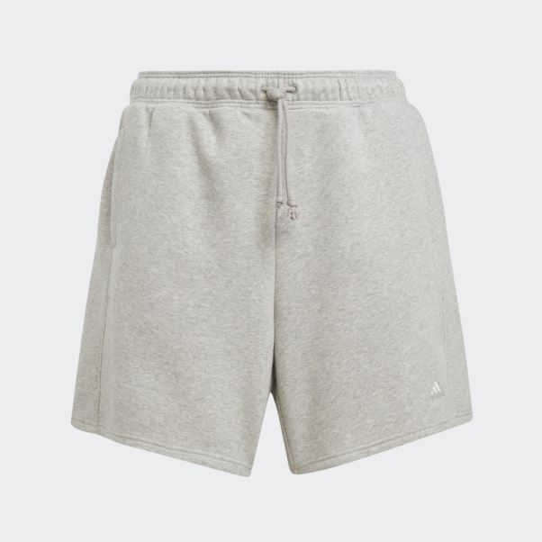 Short En Molleton All Szn (taille Plus) Adidas Mode Gris Moyen