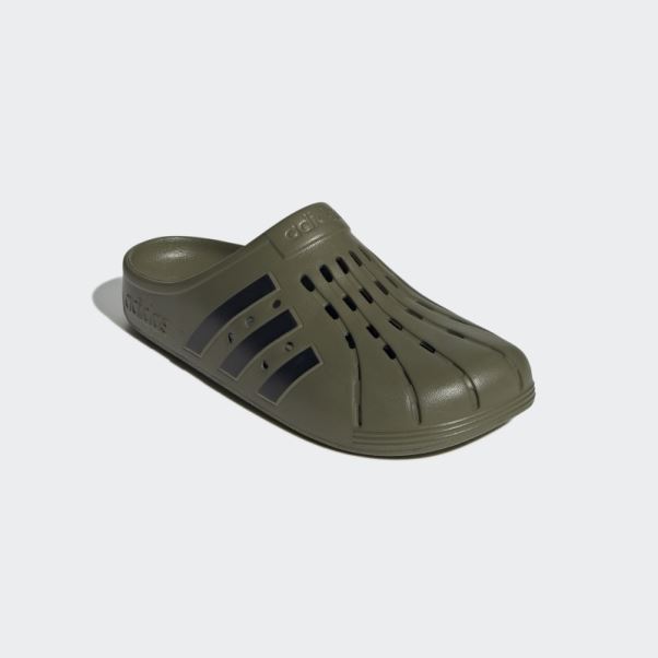 Adidas Adilette Sabots Olive
