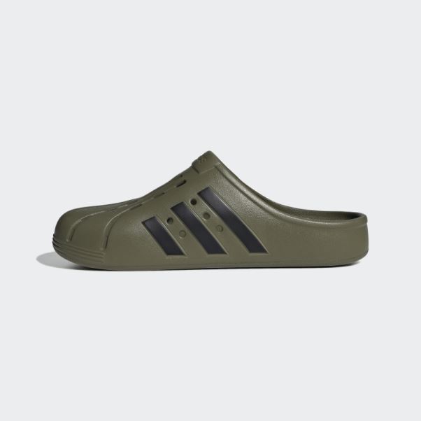 Adidas Adilette Sabots Olive