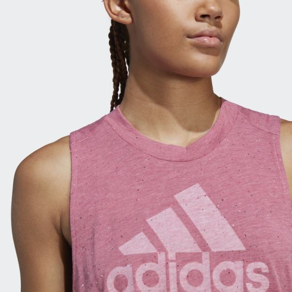 Adidas Sportswear Future Icons Winners 3.0 Débardeur Rose Mode Mel