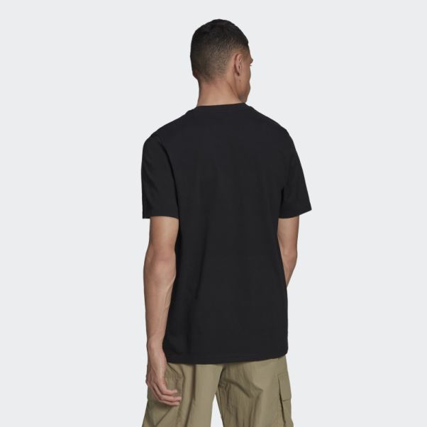 Tee Shirt Futbol Logo Adidas Noir