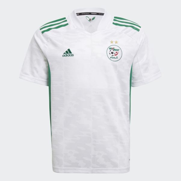 Maillot Domicile Adidas Algerie 20/21 Blanc