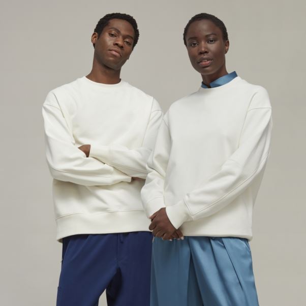 élégant Pull Ras Du Cou En Coton Biologique Adidas Y-3