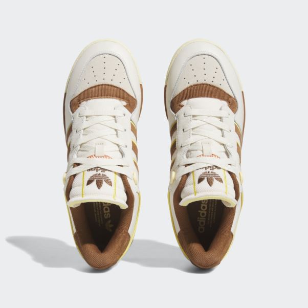 Chaussures Adidas Rivalry Low 86 Jaunes élégantes