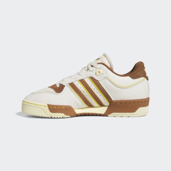 Chaussures Adidas Rivalry Low 86 Jaunes élégantes