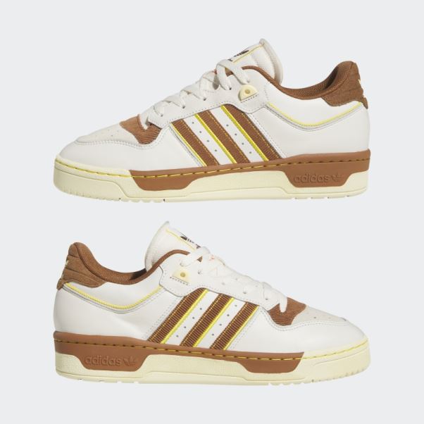 Chaussures Adidas Rivalry Low 86 Jaunes élégantes