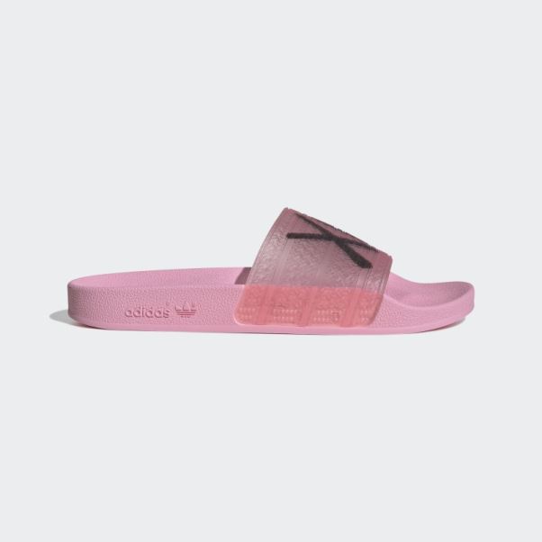 Sandales Adilette X André Saraiva Rose Lueur Adidas