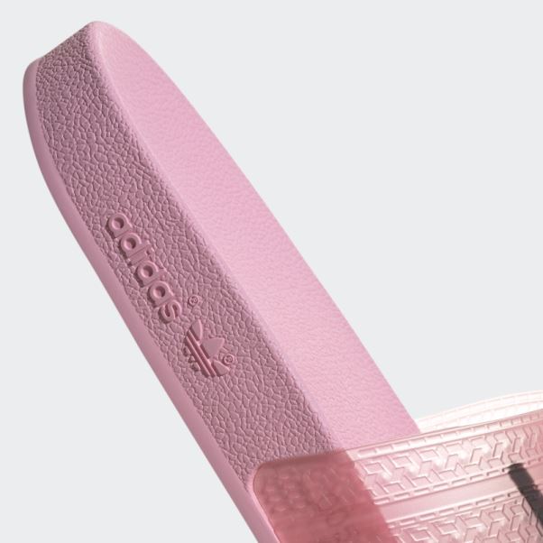 Sandales Adilette X André Saraiva Rose Lueur Adidas