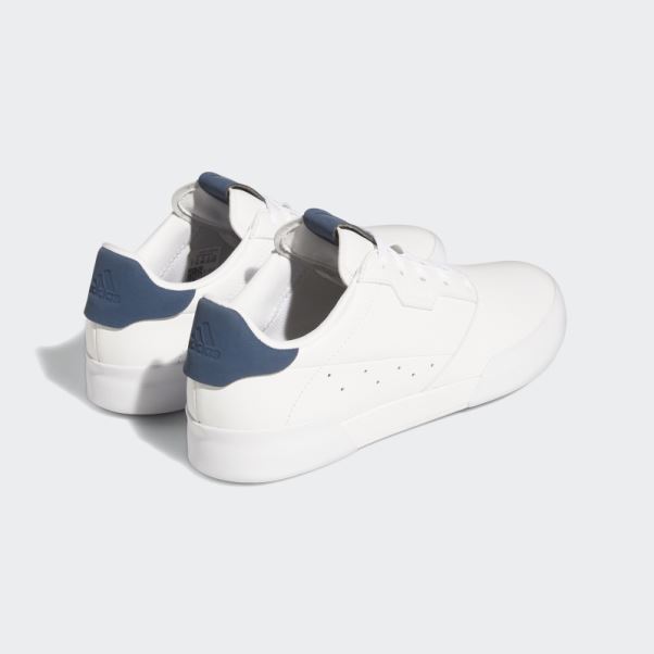 Adidas Adicross Retro Chaussures De Golf Sans Crampons Pour Femmes Blanc