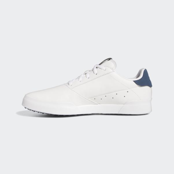 Adidas Adicross Retro Chaussures De Golf Sans Crampons Pour Femmes Blanc