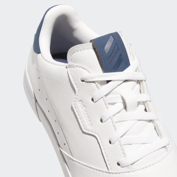 Adidas Adicross Retro Chaussures De Golf Sans Crampons Pour Femmes Blanc