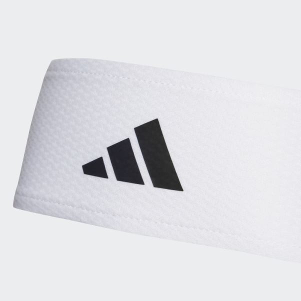Bande De Cravate Tennis Adidas Aeroready Blanche