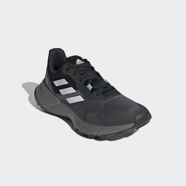 Adidas Terrex Soulstride Chaussures De Course Sur Sentier Blanc