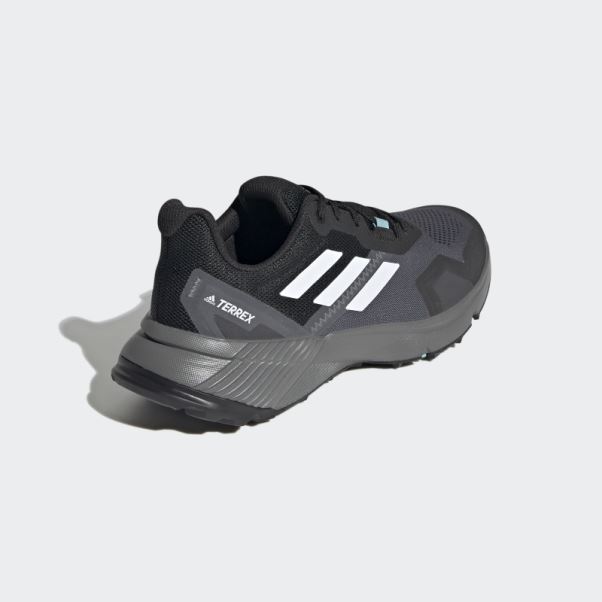 Adidas Terrex Soulstride Chaussures De Course Sur Sentier Blanc
