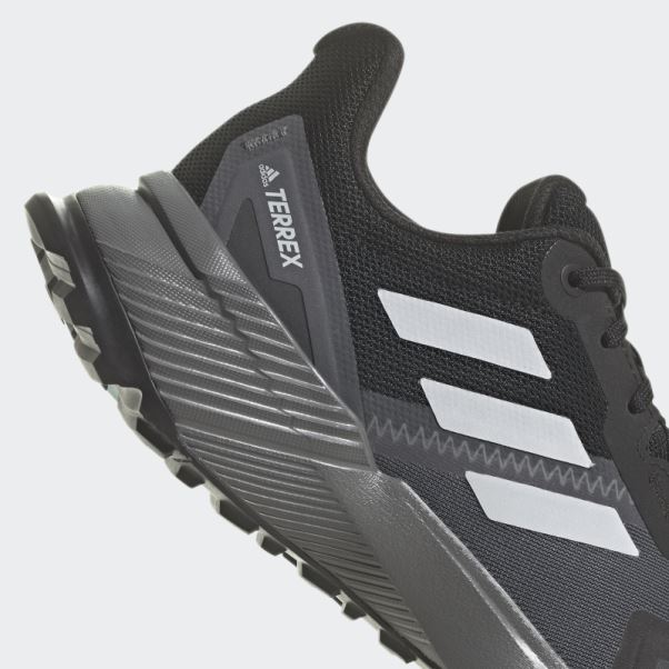 Adidas Terrex Soulstride Chaussures De Course Sur Sentier Blanc