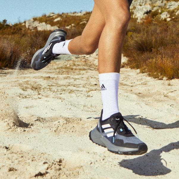 Adidas Terrex Soulstride Chaussures De Course Sur Sentier Blanc