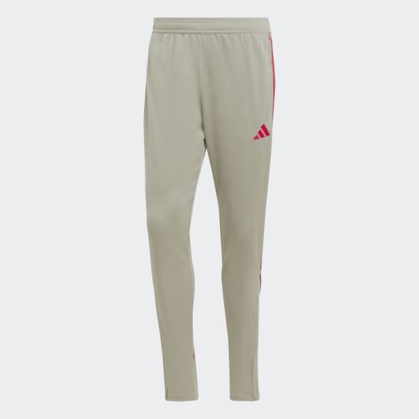 Adidas Pantalon Tiro Caillou Argenté